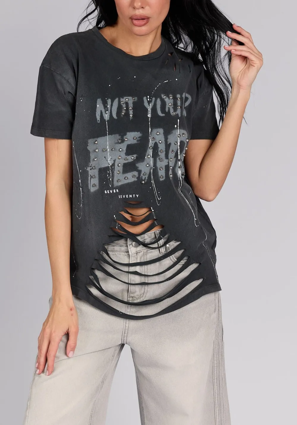 Layered Washed T-Shirt
