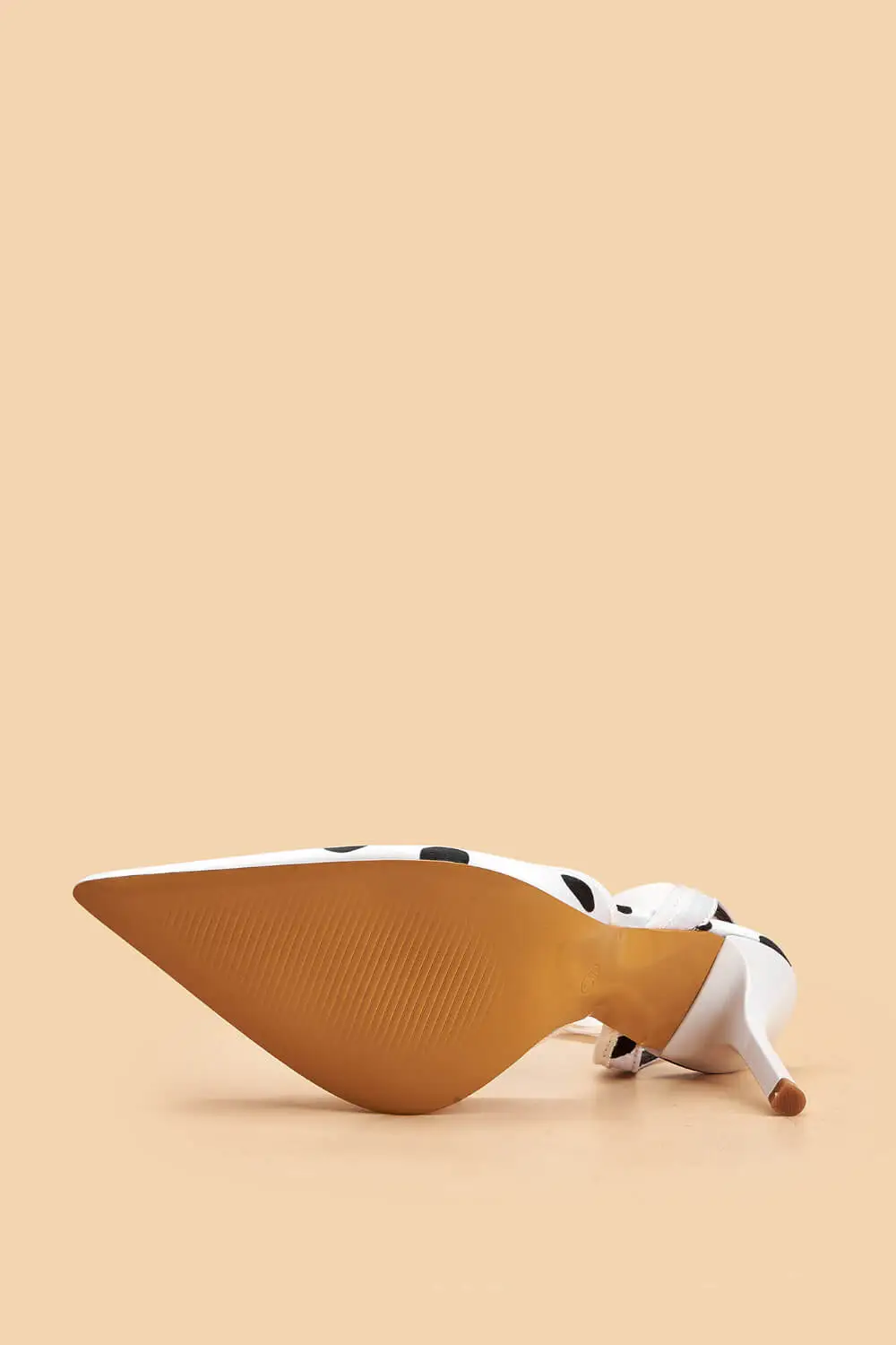 Satin Polka Dot Tie Leg