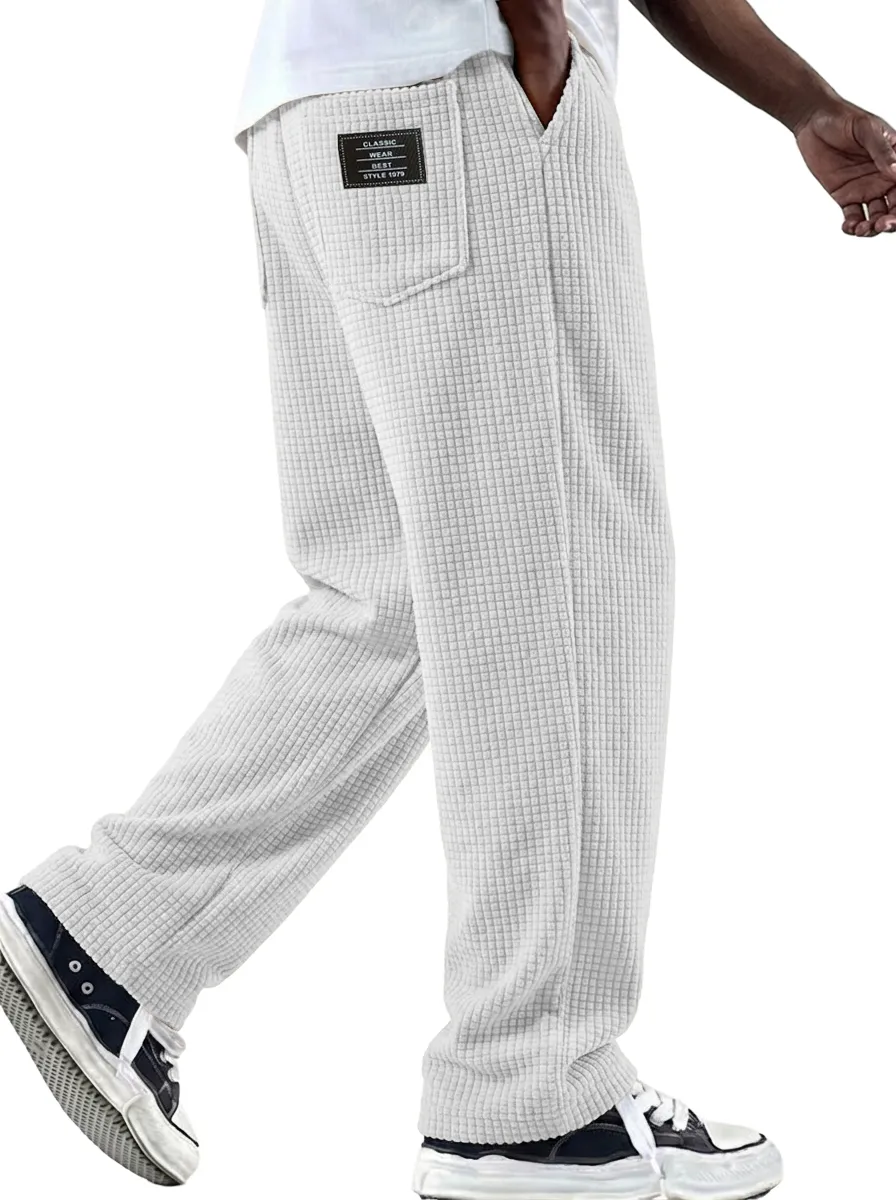 Corduroy Textured Casual Pants