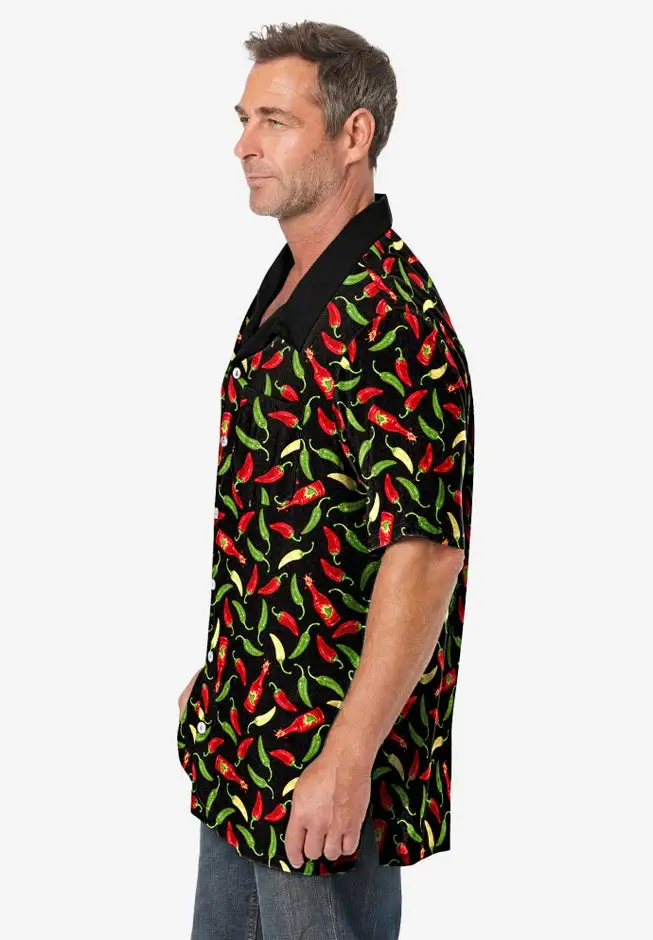 Printed Camp Shirt