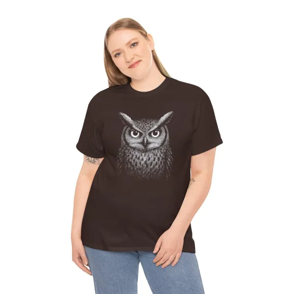 Owl Portrait Unisex T-Shirt