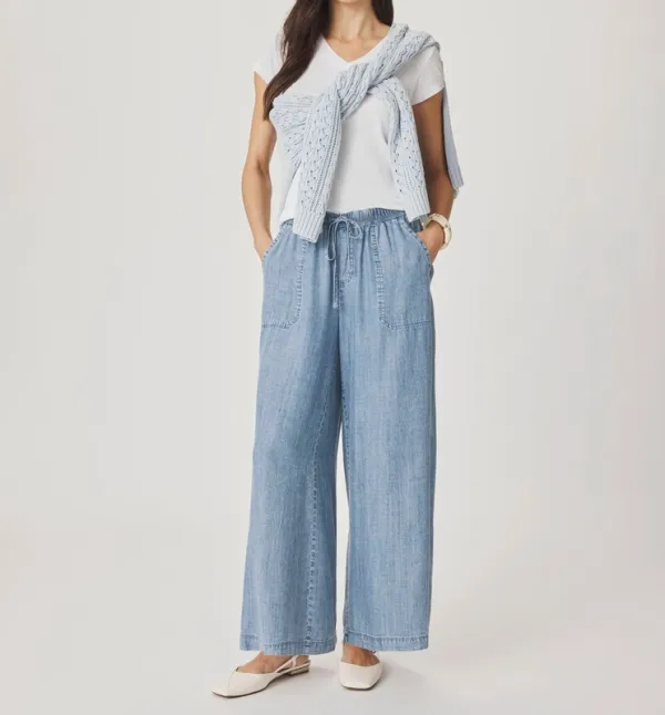 Angie Indigo Palazzo Pants