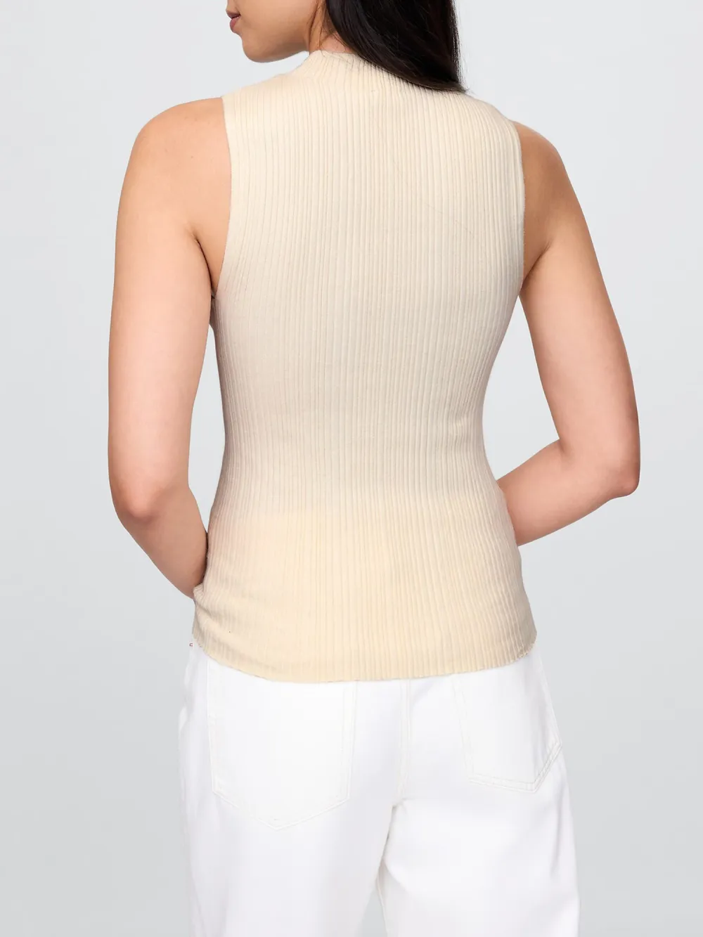Long Ribbed Vest