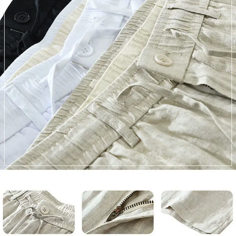 Drawstring Pocketed Shorts