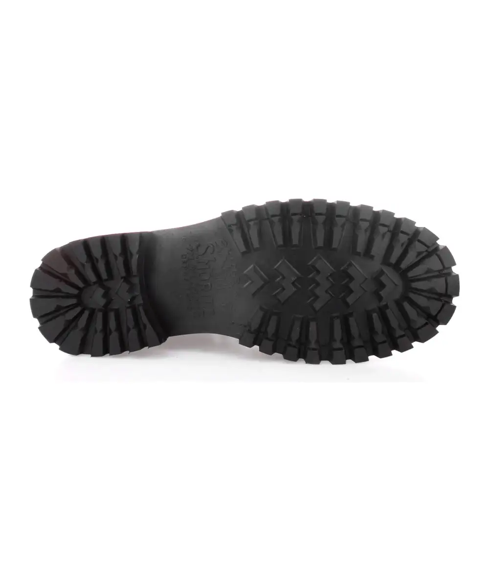 Lace-Up Rubber-Sole Combat Boots