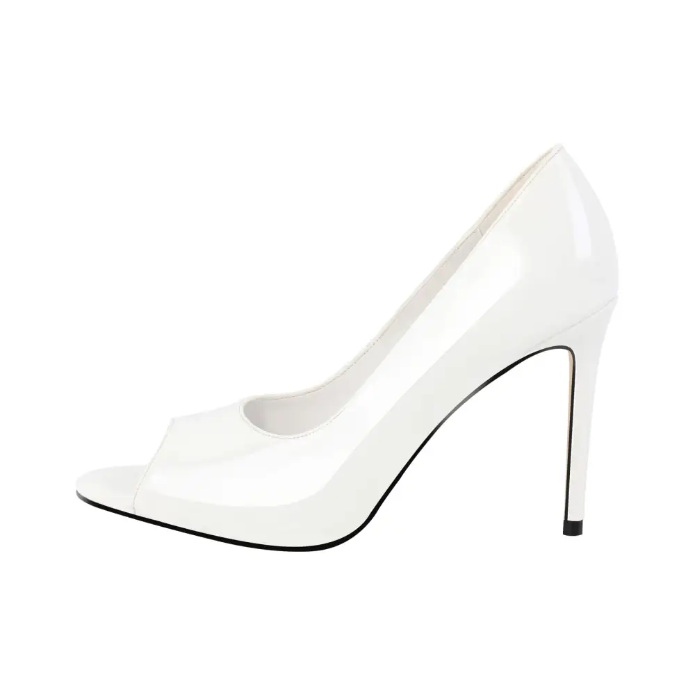 Peep Toe Stiletto Pumps