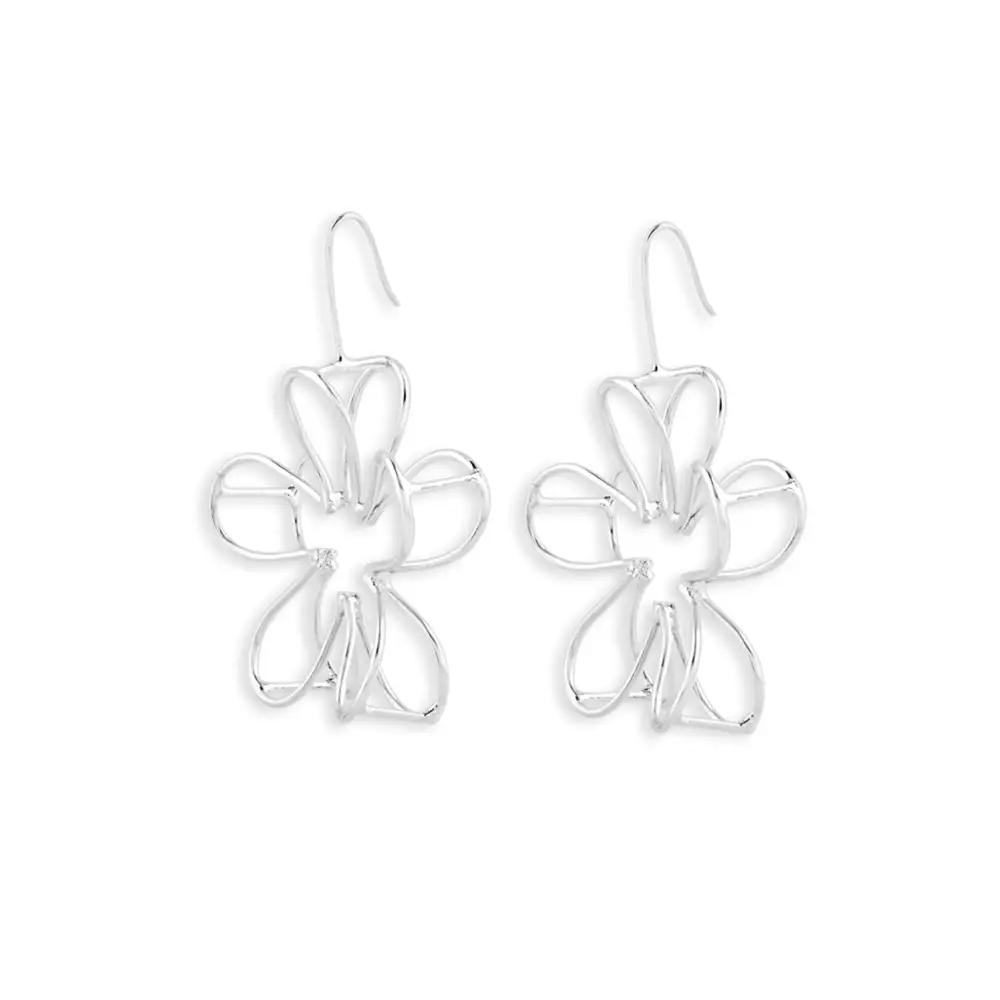 Streamlined Detailed Artful Statement Earrings
