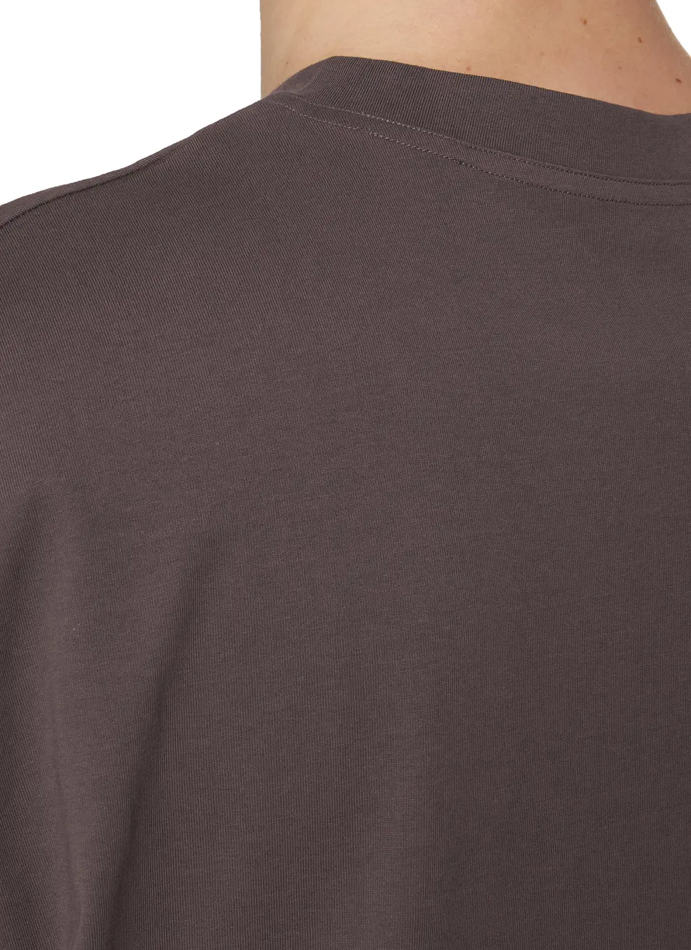 Simple Vintage Old-Fashioned Brown Cottom T-Shirts