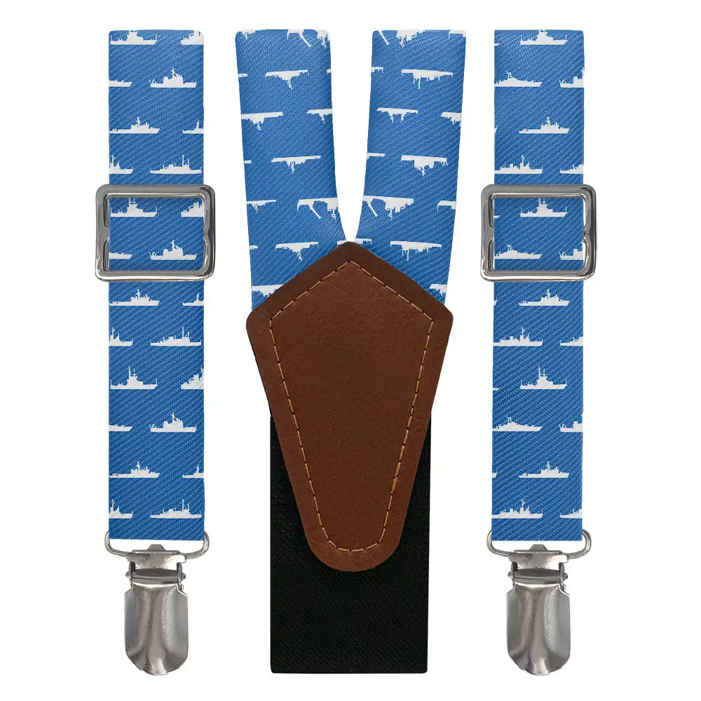 Coast Guard Fleet Theme Suspenders