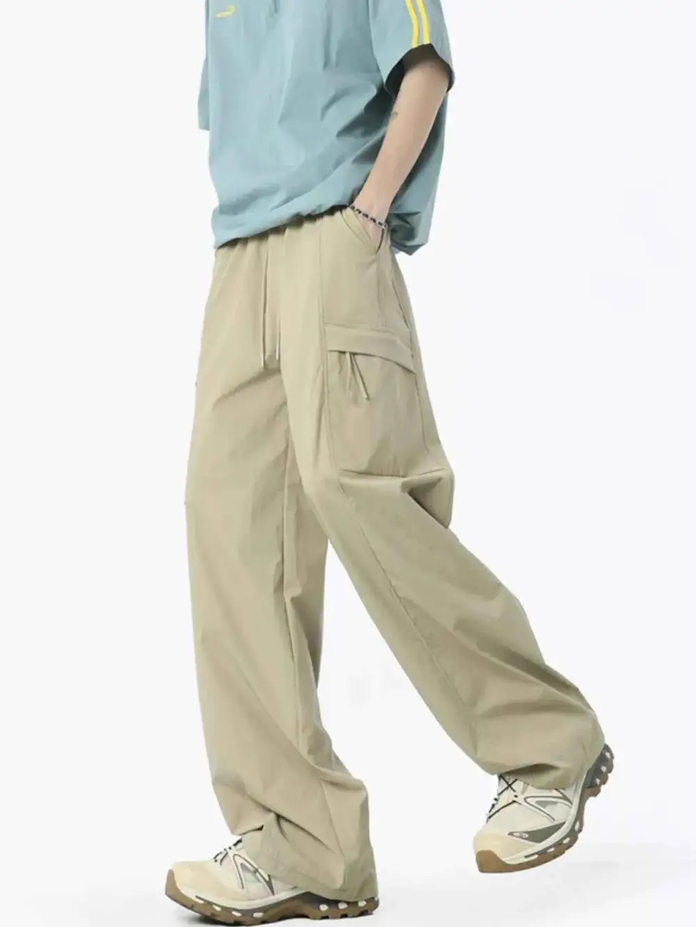 Everyday Drawstring Wide Leg Pants
