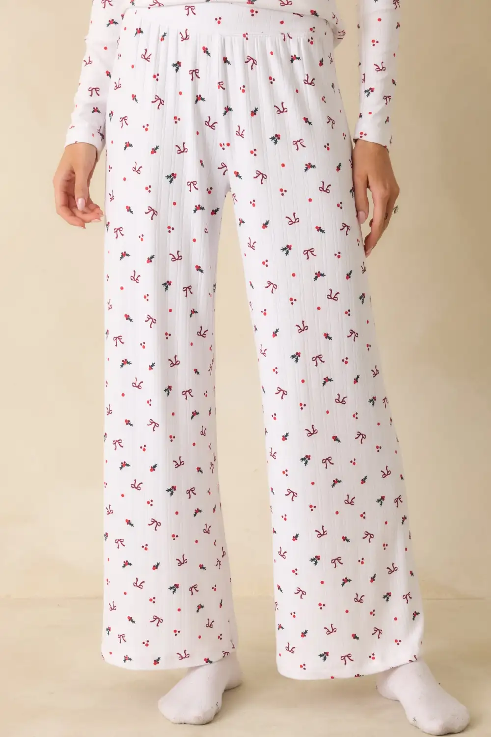 Supply Multi Luxe Holly Pointelle Pajama Pants