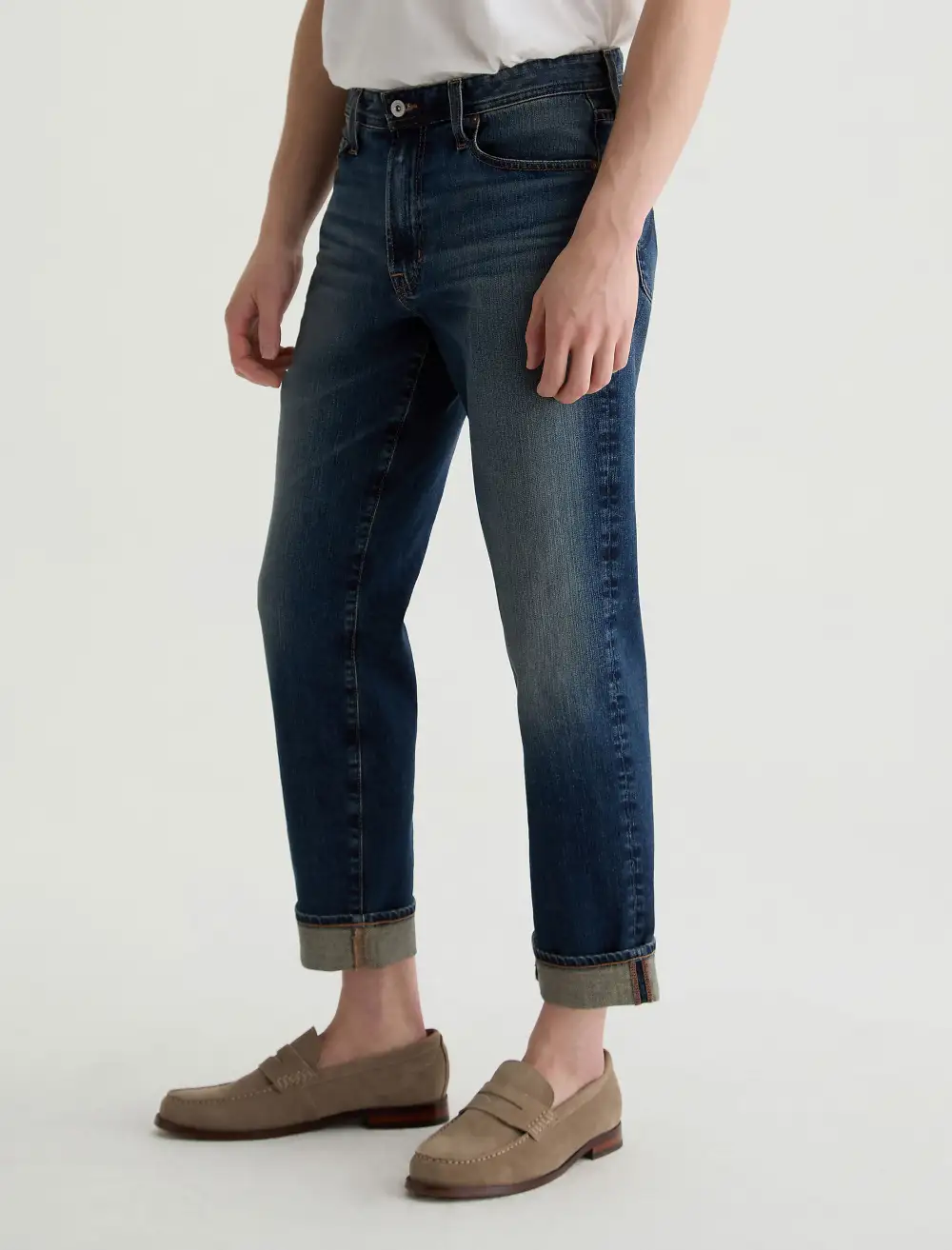 Men's Straight Leg Comfort Stretch Jeans