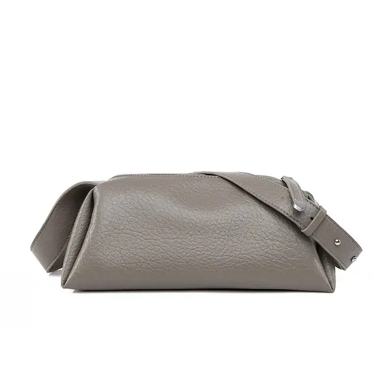 Effortless Style: Simple Soft Genuine Leather Handbag