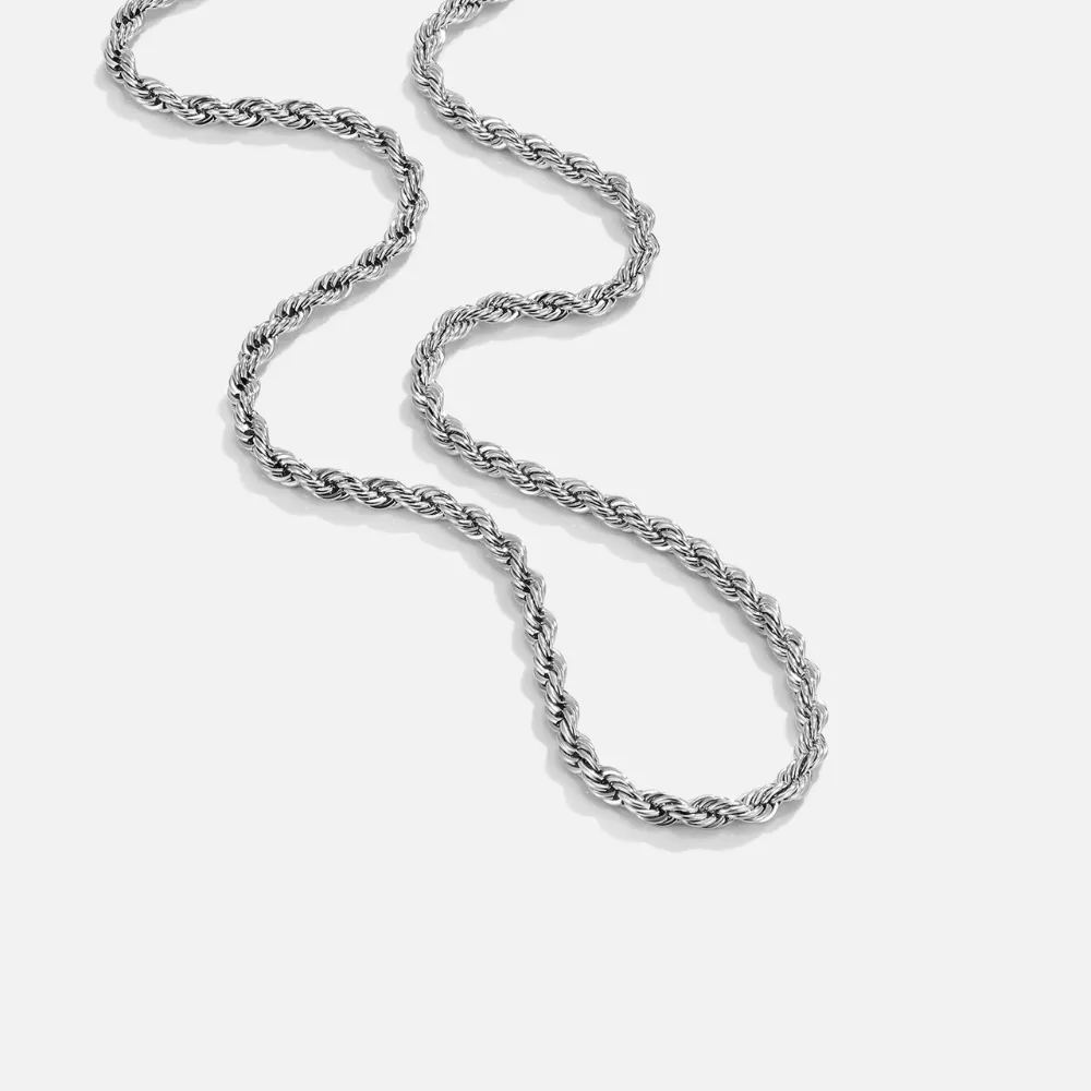 Modern Chain Twisted Necklace