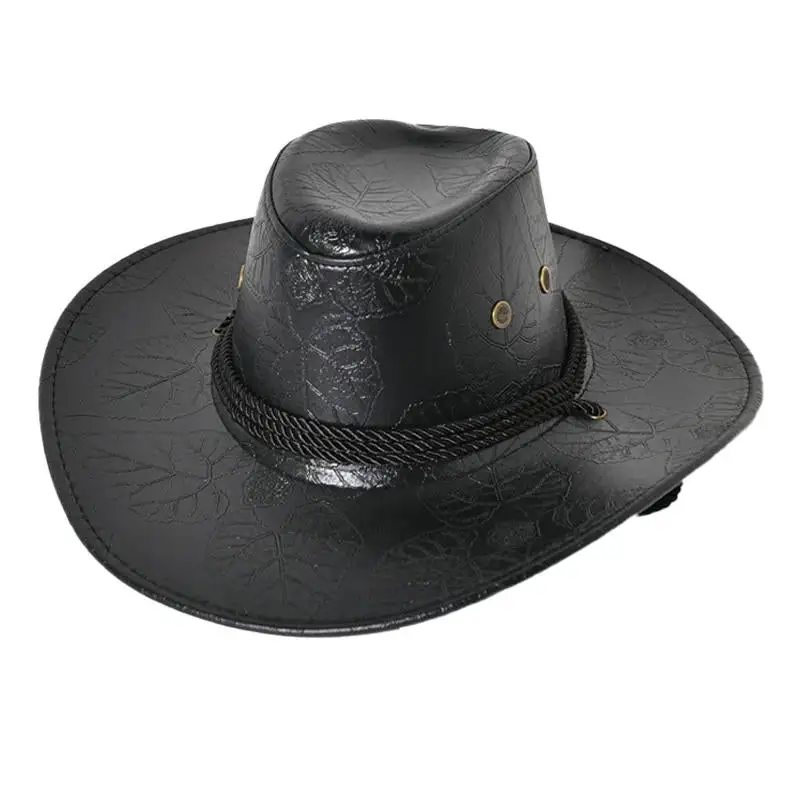 Leather Casual Hat