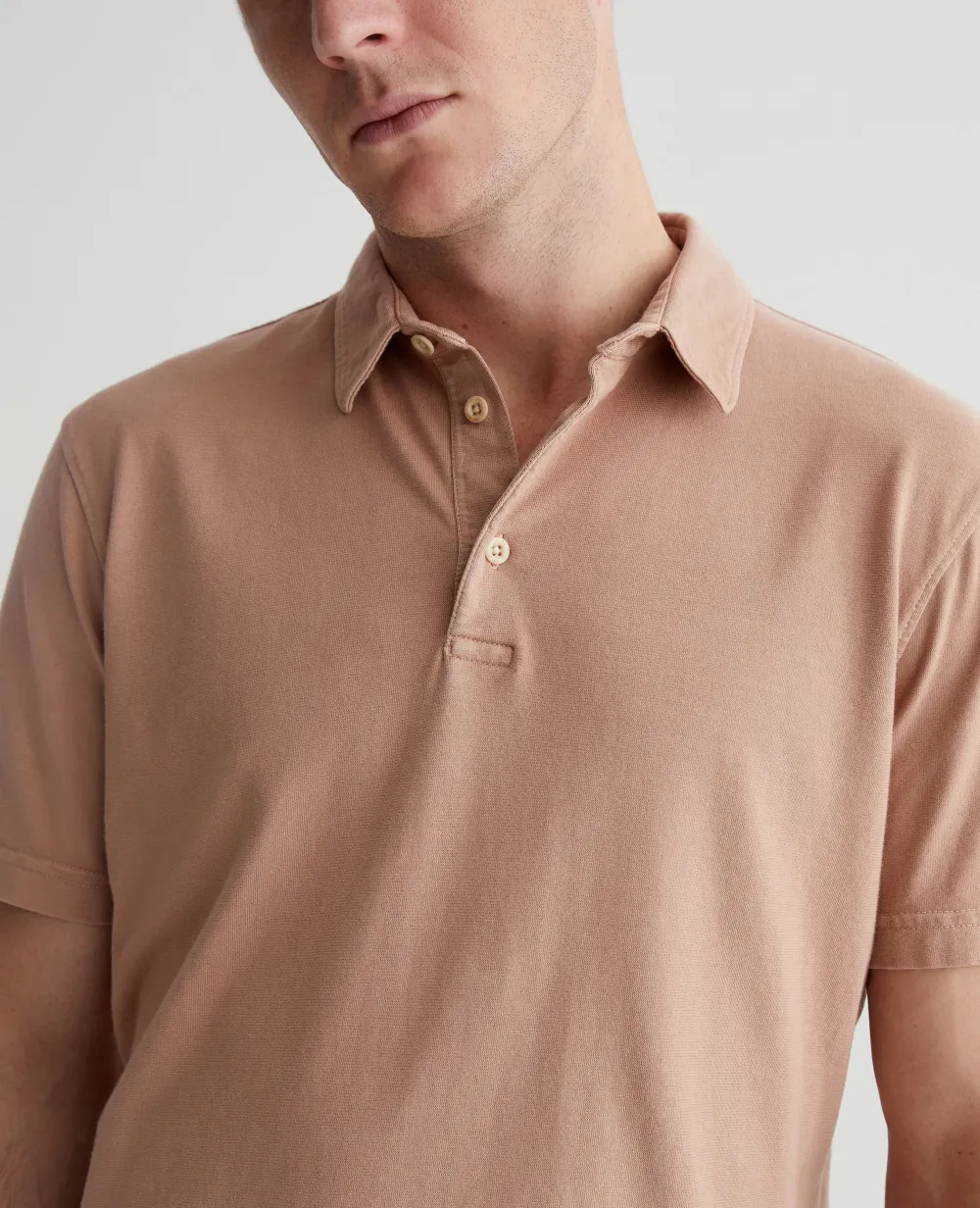 Men's Short Sleeve Cotton Jersey Polo Shirt