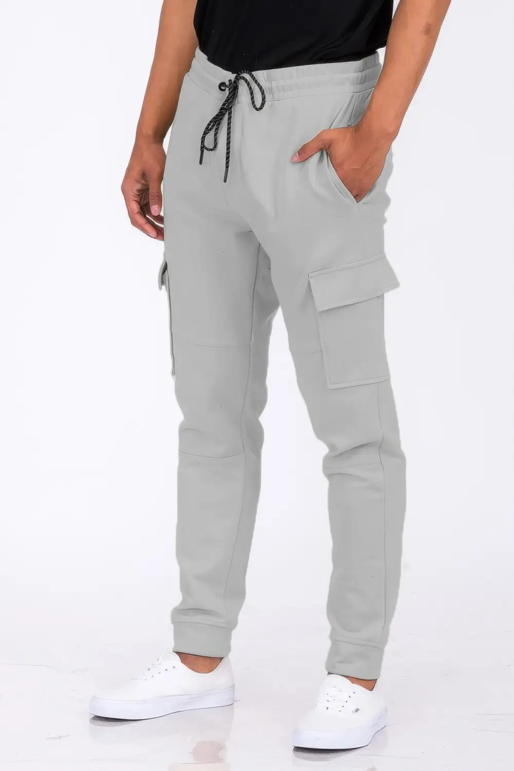Cargo Detail Jogger Sweatpants