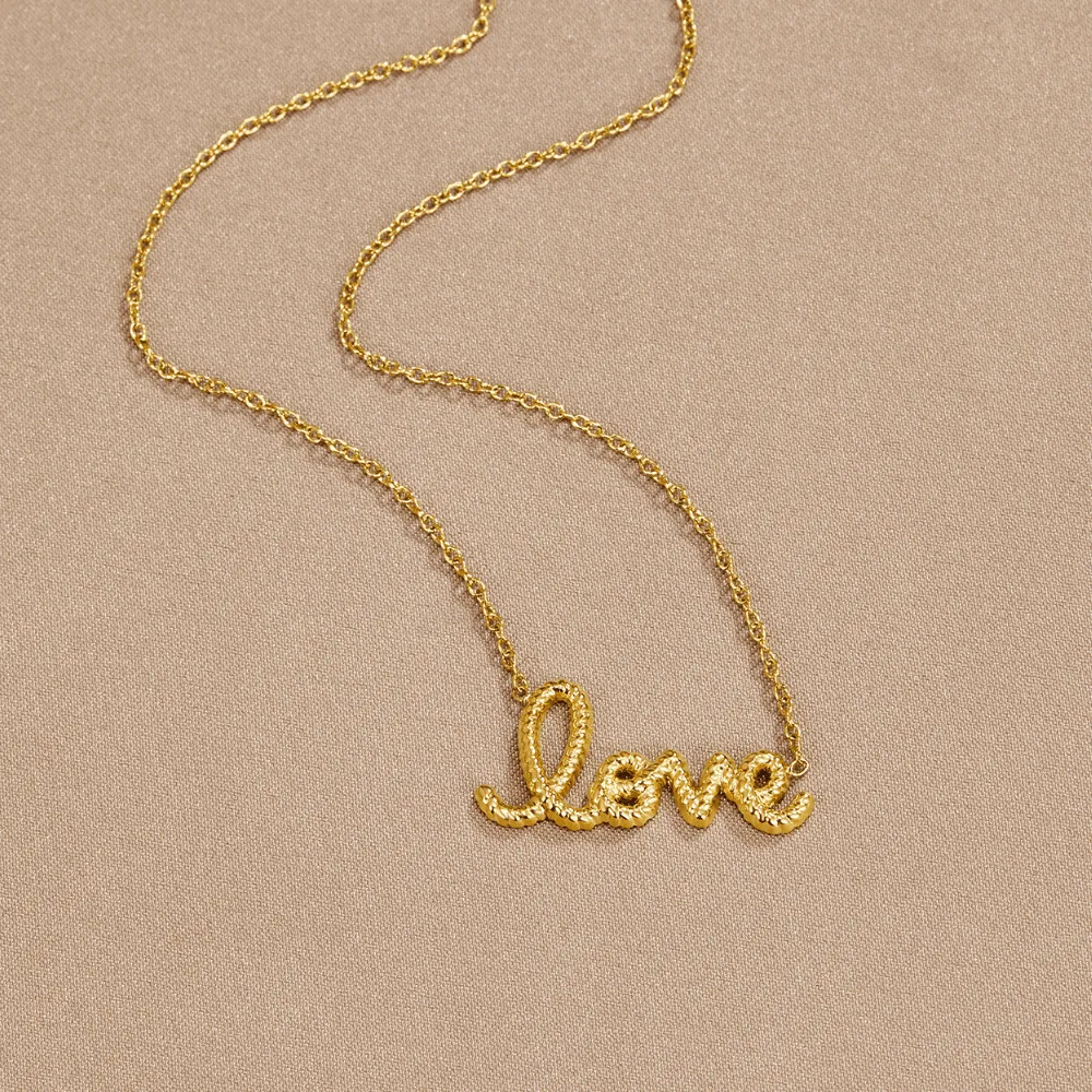 Love Pendant Necklace