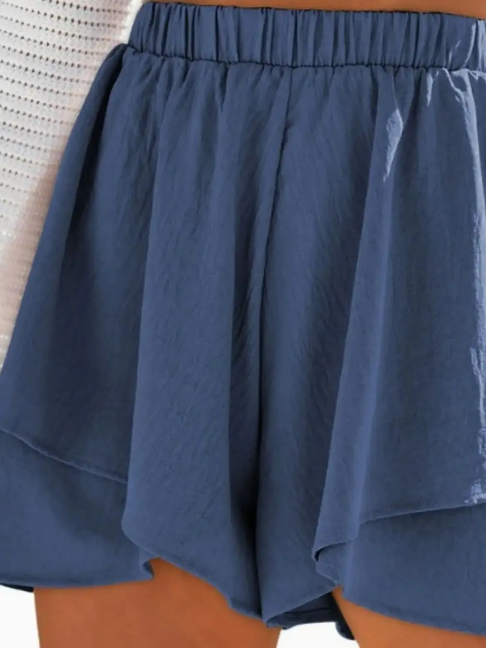 Lounge Elastic Waist Shorts