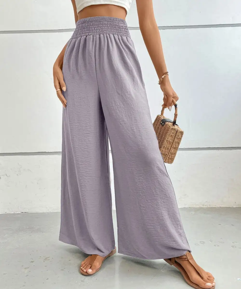 High Waisted Wide Leg Pants