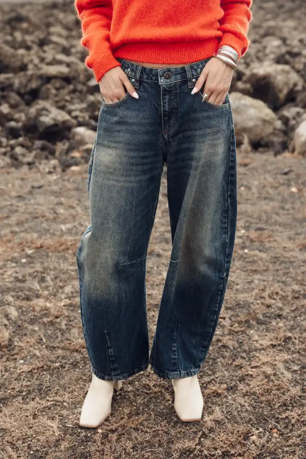 Women's Casual Minimal Denim Jeans