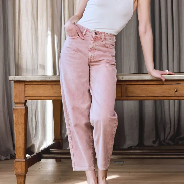 Women's Classic Flare Balloon Tapered Jeans