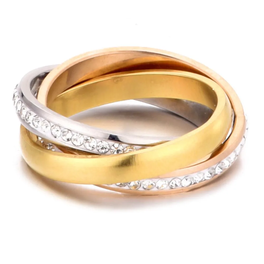 Classic Crystal Eternity Fashion Ring