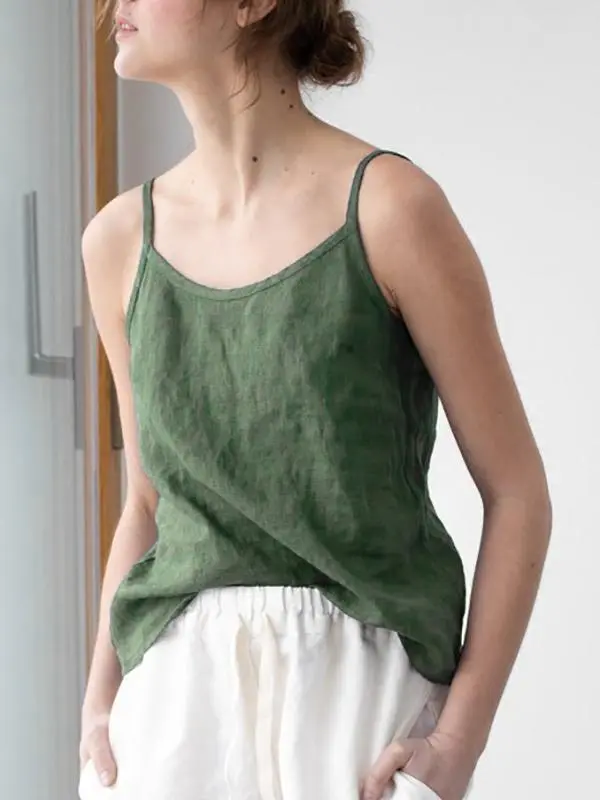 Modern Linen Top