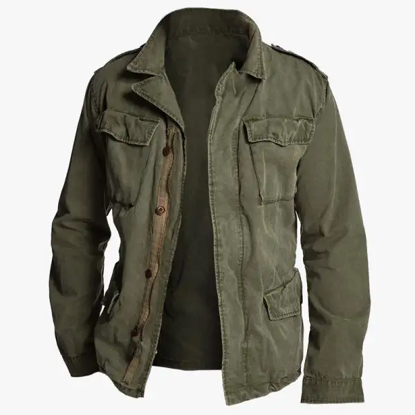 Zip Textured Jacket