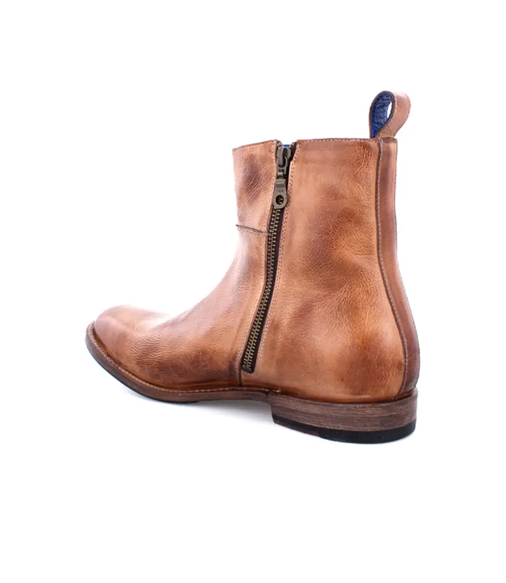 Low-Top Leather Heritage Ankle Boots