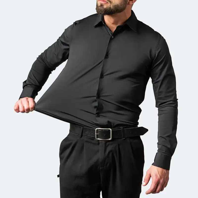 Classic Everyday Long Sleeve Polo Shirt