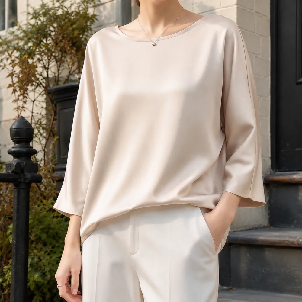 Relaxed Silk Top