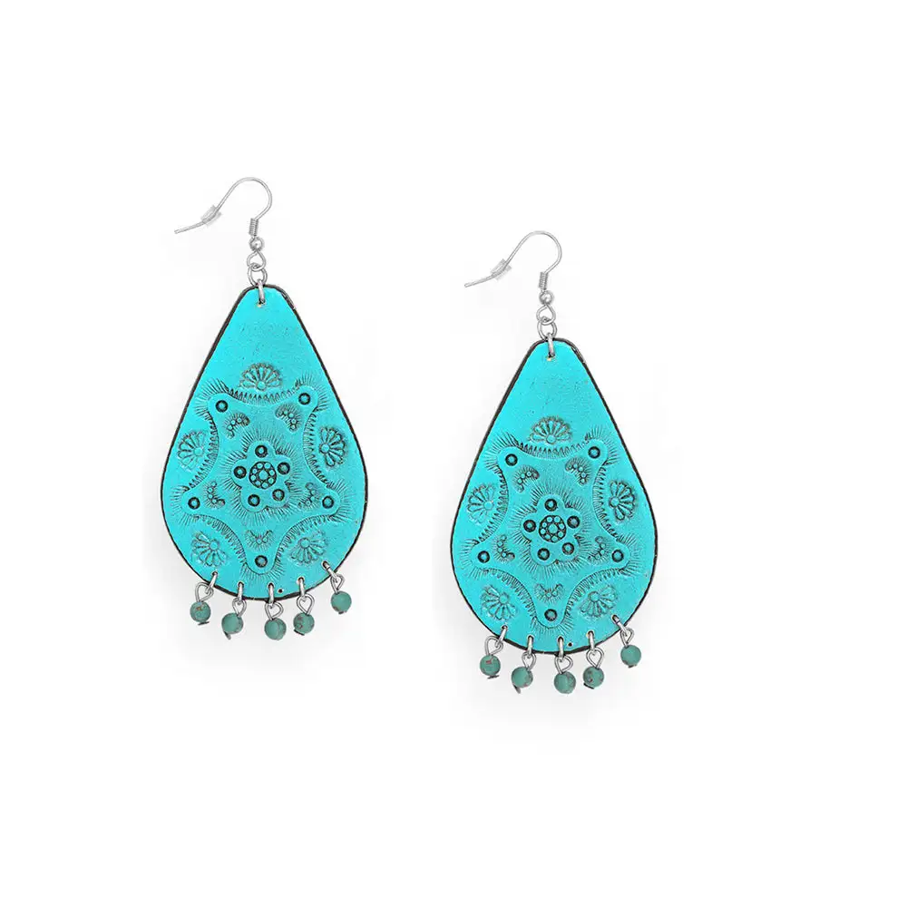 Balanced Decorative Artful Statement Earrings