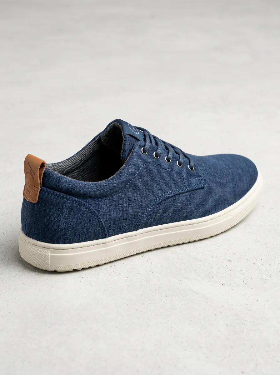 Practical Stretch Graphic Sport Look Men's Stretch Canvas Shoes