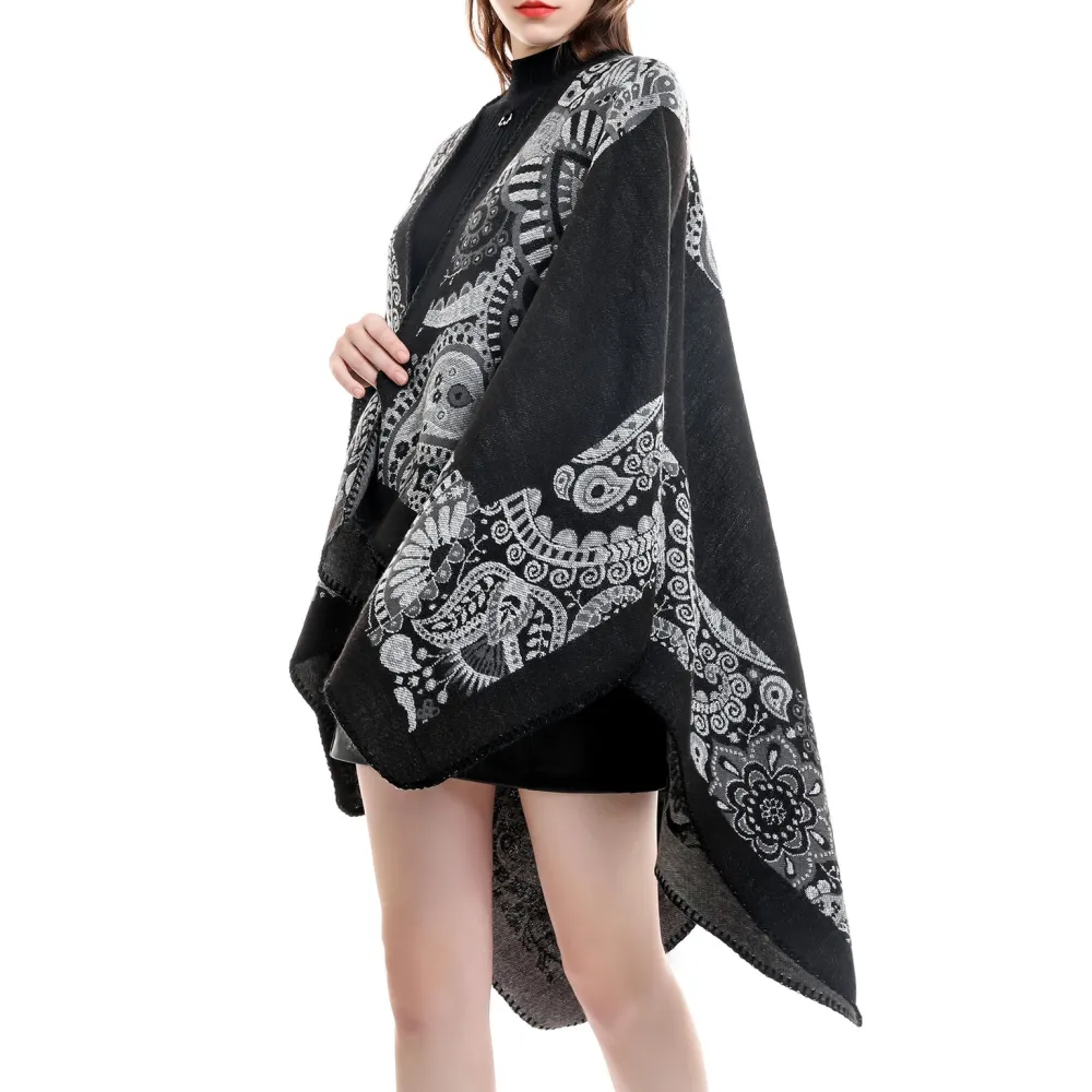 Jacquard Paisley Scarf