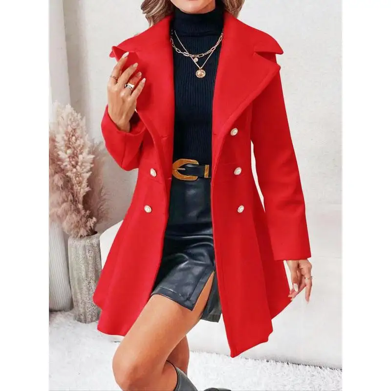 Relaxed Cropped Trench Coat