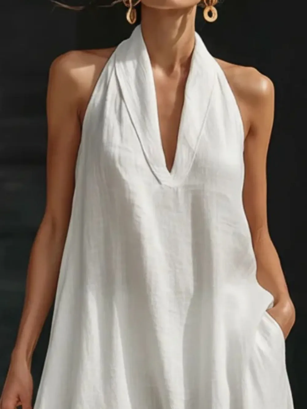 Pocketed Maxi Dress