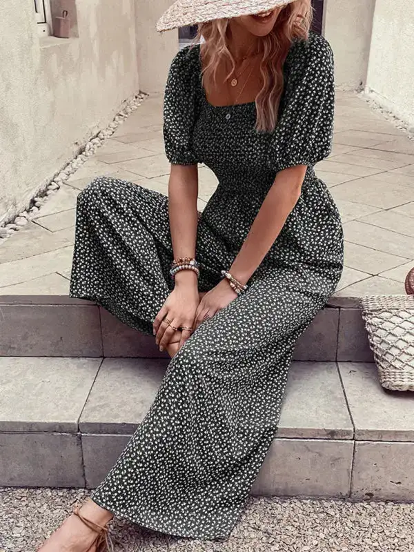 Tailored Everyday Printed Jumpsuit