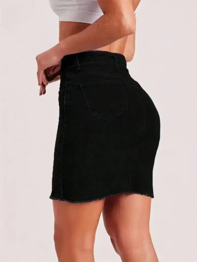 Modern High Waist Everyday Skirt