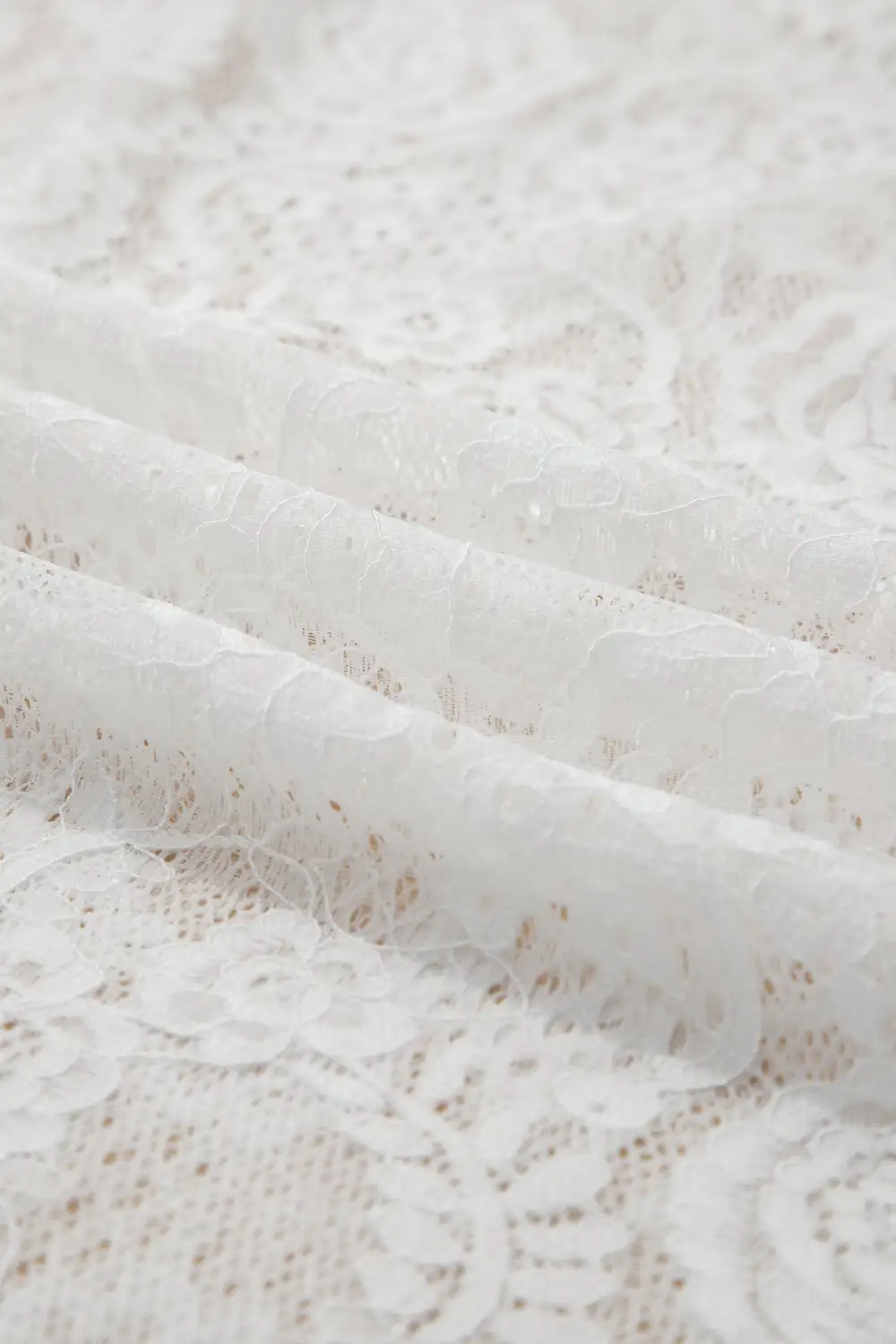 Comfort Fit Floral Lace Dress
