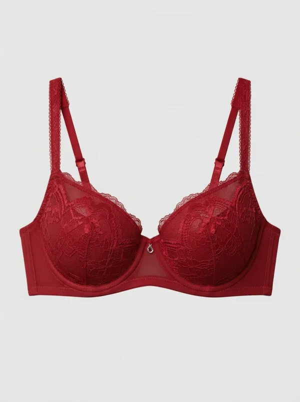Women's Refined Underwire Floral-Lace Bra
