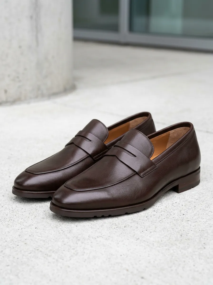 Men's Business Inspired Penny Loafers