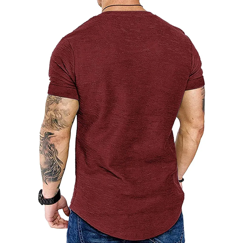Smooth Knit Muscle Cut T-Shirt
