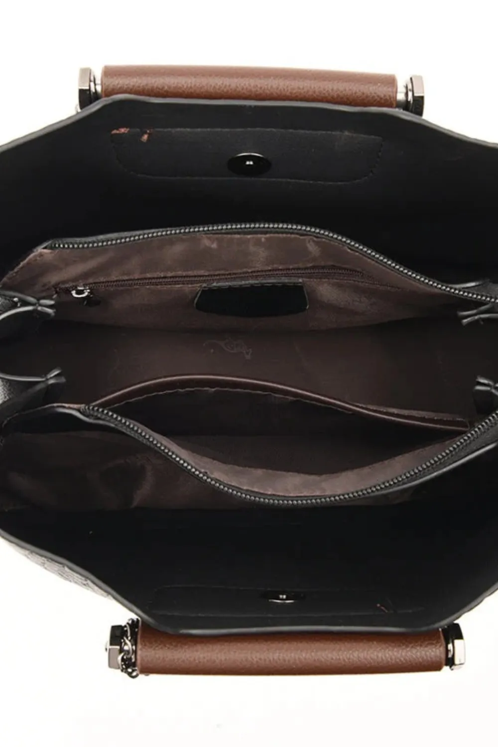 Leather Top Handle Bag