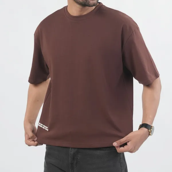 Men's Short Sleeve Laid Back T-Shirt