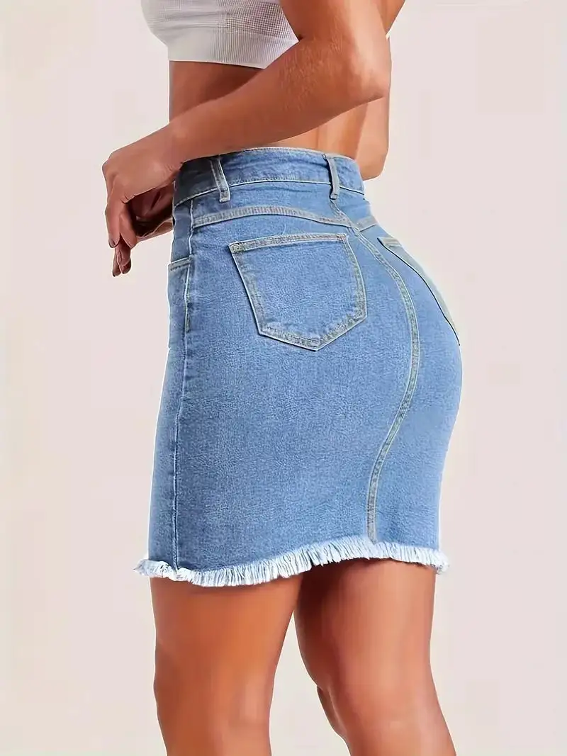 Modern High Waist Everyday Skirt