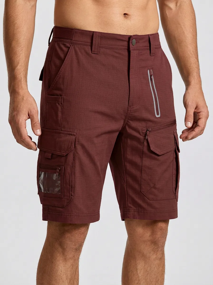 Men's Outdoor Tactical Multi-Pocket Cargo Shorts