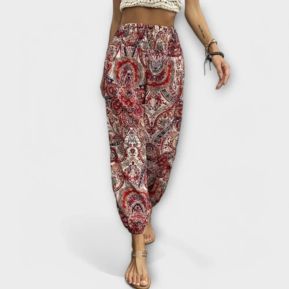 Ethnic Print Everyday Trousers