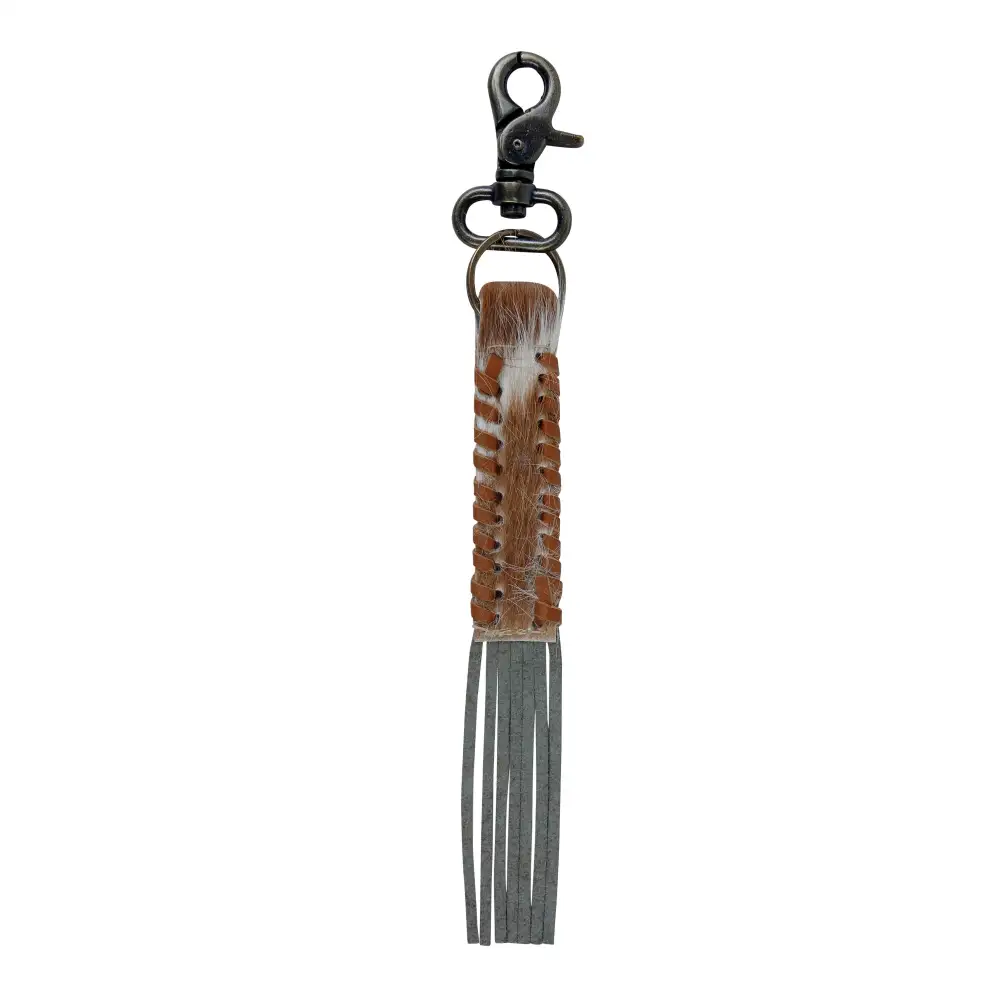 Casual Accessory Leather Key Fob