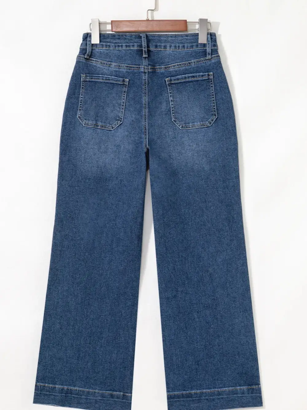 Neat Finish Utility Detail Denim Jeans